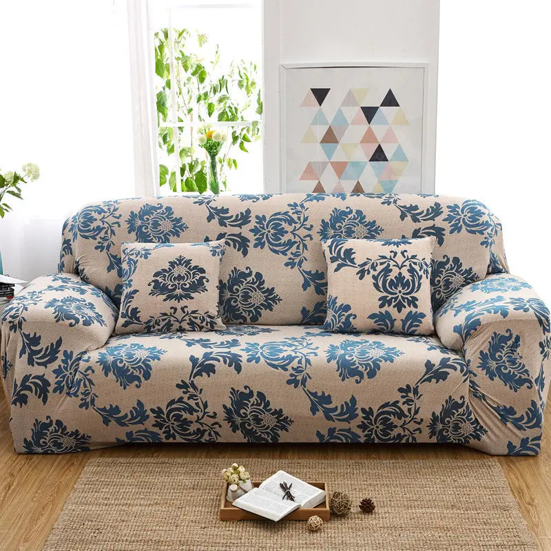Housse de Canapé Élastique Concubine Provence-145to185 Double