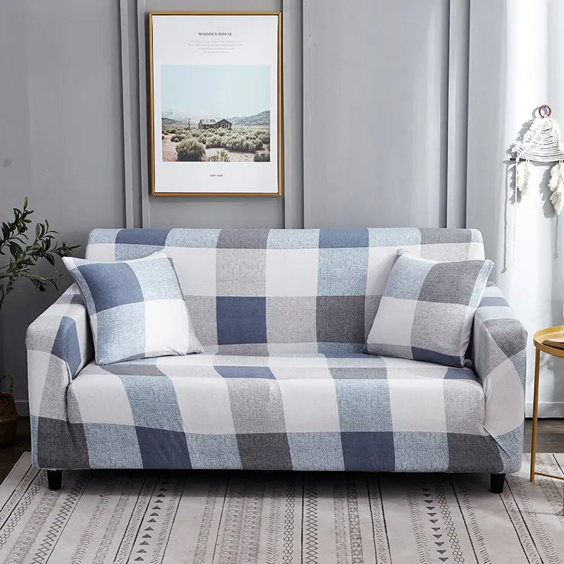 Housse de Canapé Élastique Concubine Checkered Era-90to140 Single