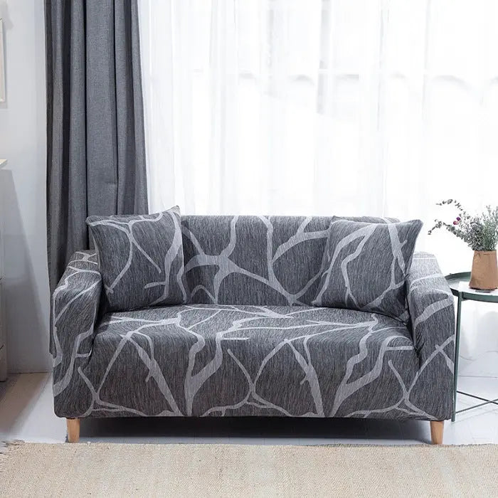 Housse de Canapé Extensible GEOFORM Forest Story-145to185 Double Seat