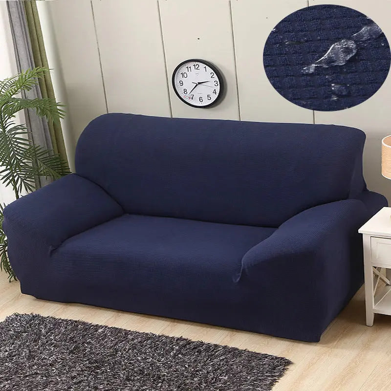 Housse de Canapé Imperméable SOFITA Navy Blue-Four people