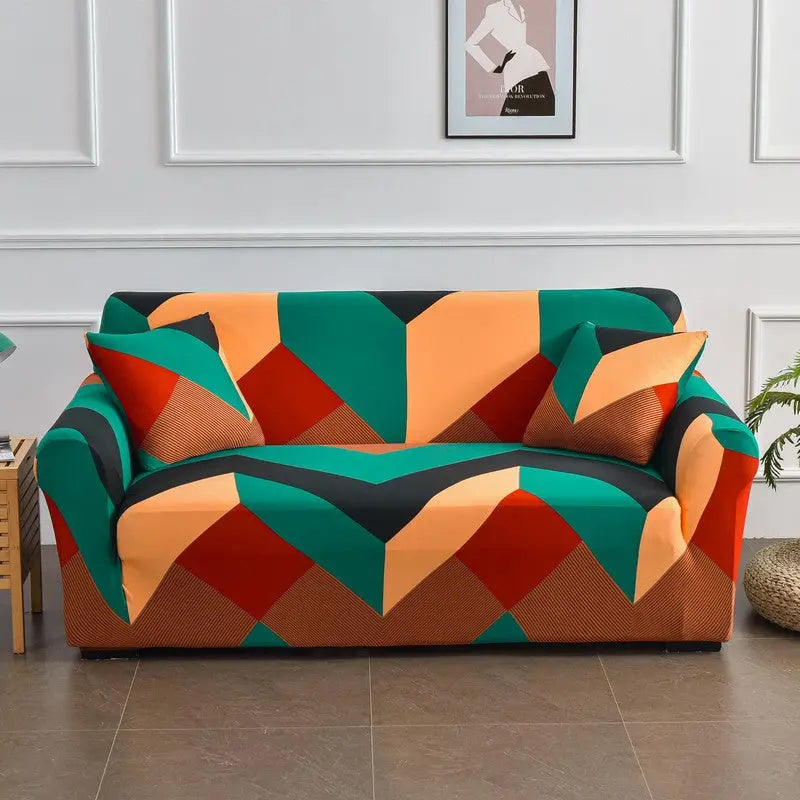 Housse de Canapé Imprimé FLEURIA Bohemian-Single Seat