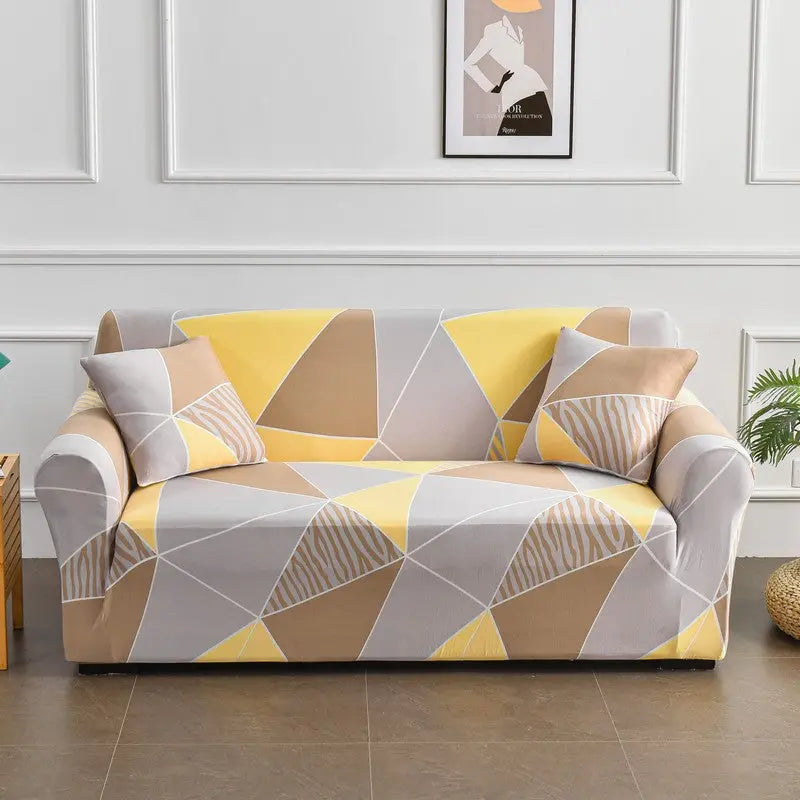 Housse de Canapé Imprimé FLEURIA Space-Double Seat