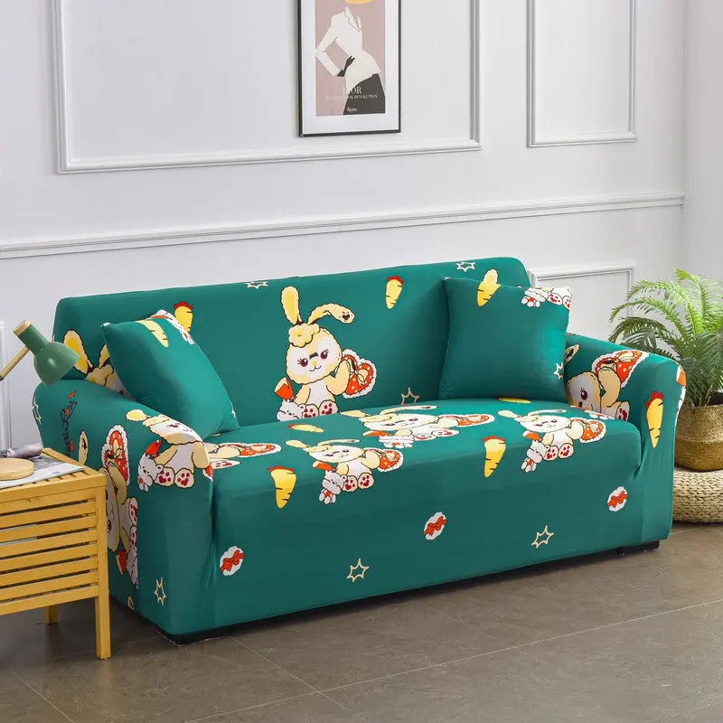 Housse de Canapé Imprimé FLEURIA Turski-Single Seat