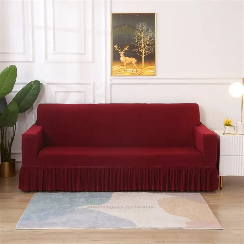 Housse de Canapé Moderne ARISO Wine red-90X140CM