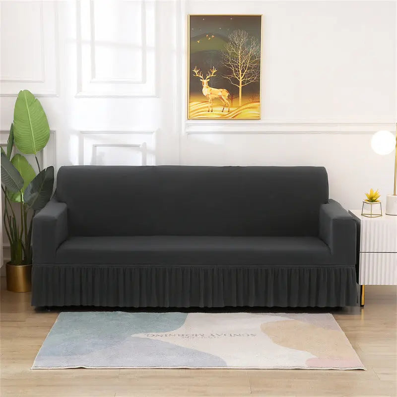 Housse de Canapé Moderne ARISO Dark grey-90X140CM