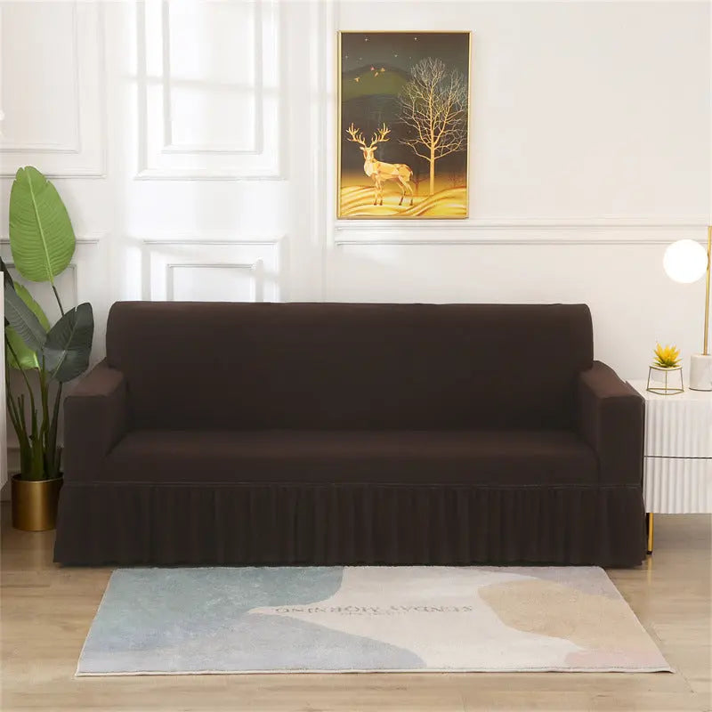 Housse de Canapé Moderne ARISO Dark coffee-90X140CM