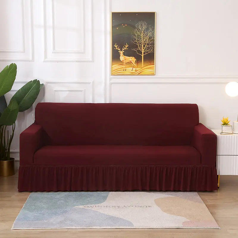 Housse de Canapé Moderne ARISO Purple red-90X140CM