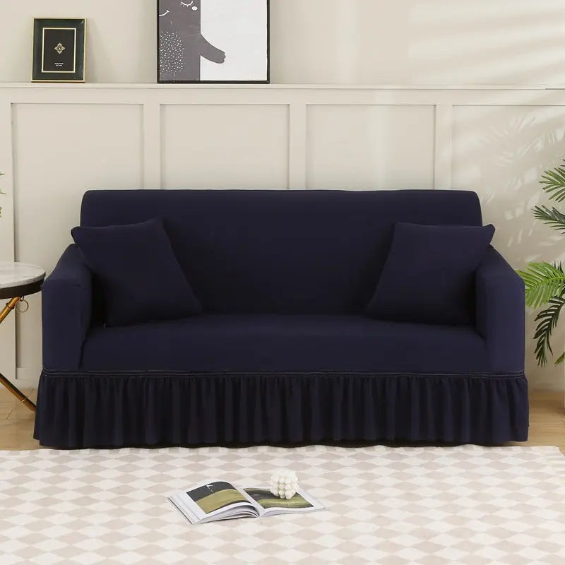 Housse de Canapé Moderne ARISO Navy blue-90X140CM