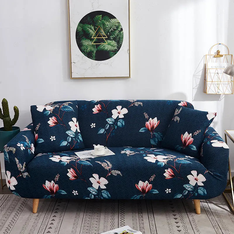Housse de Canapé Moderne BLOFIO Birds and flowers-Four people 235to300cm