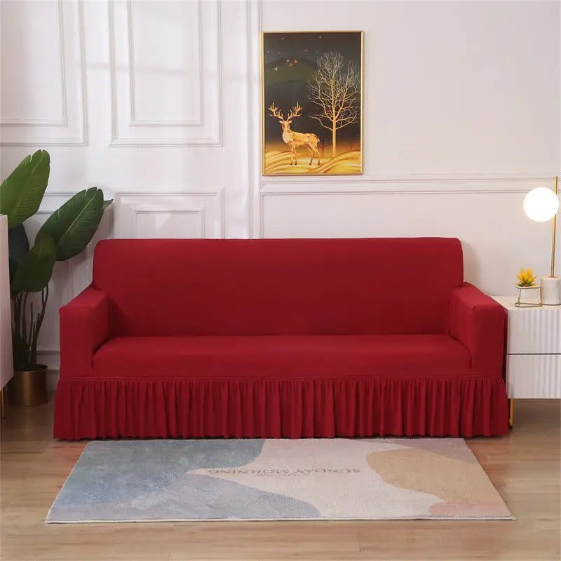 Housse de Canapé Moderne EULINRO Red-90X140CM