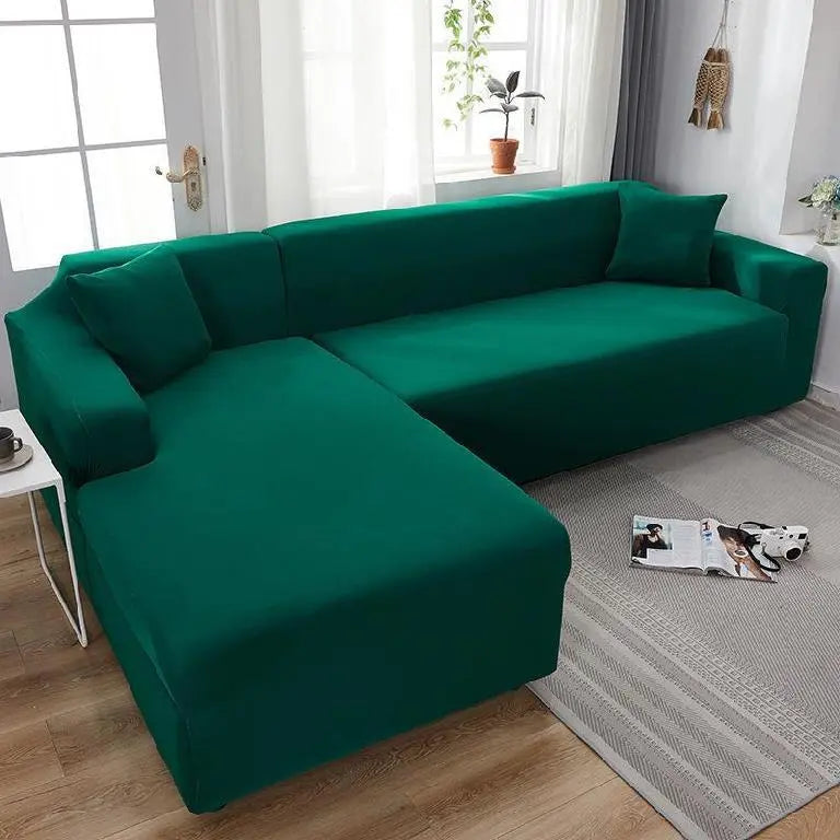 Housse de Canapé Moderne INCLUSIM Dark Green-190x230cm