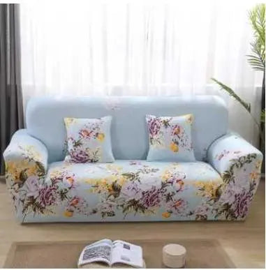 Housse de Canapé Moderne MINISI Blue 1style-Single and two pillows