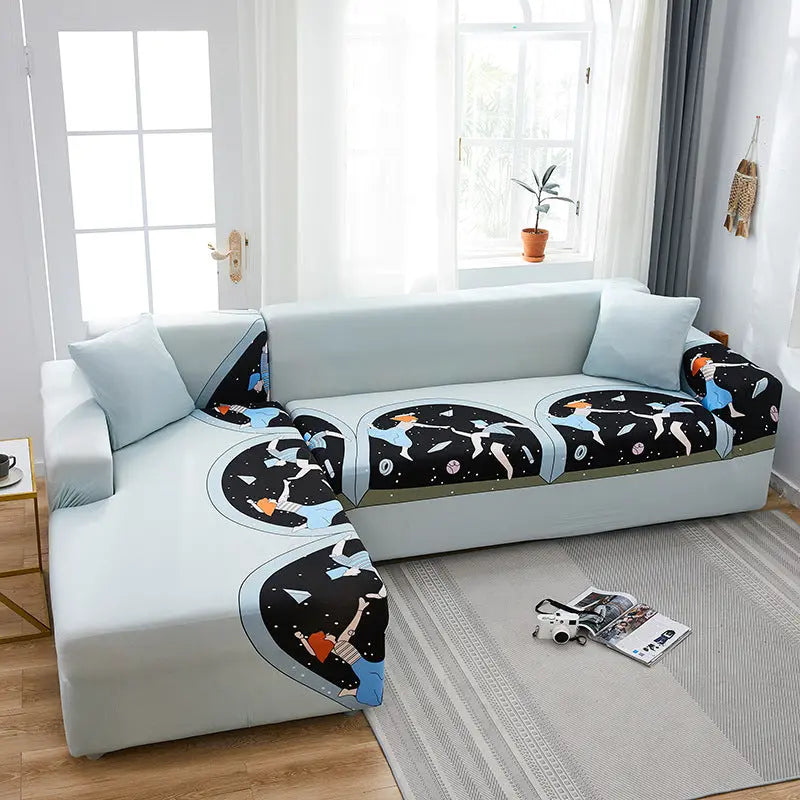 Housse de Canapé Moderne POLYSOFA Beta-Pillowcase