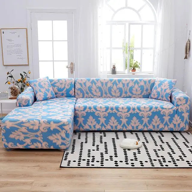 Housse de Canapé Modulaire GEOFLEX Provence-195to230cm