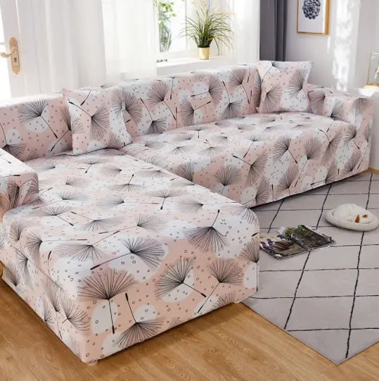Housse de Canapé Stretch DotLife Flying feathers-190x230cm 3Seat