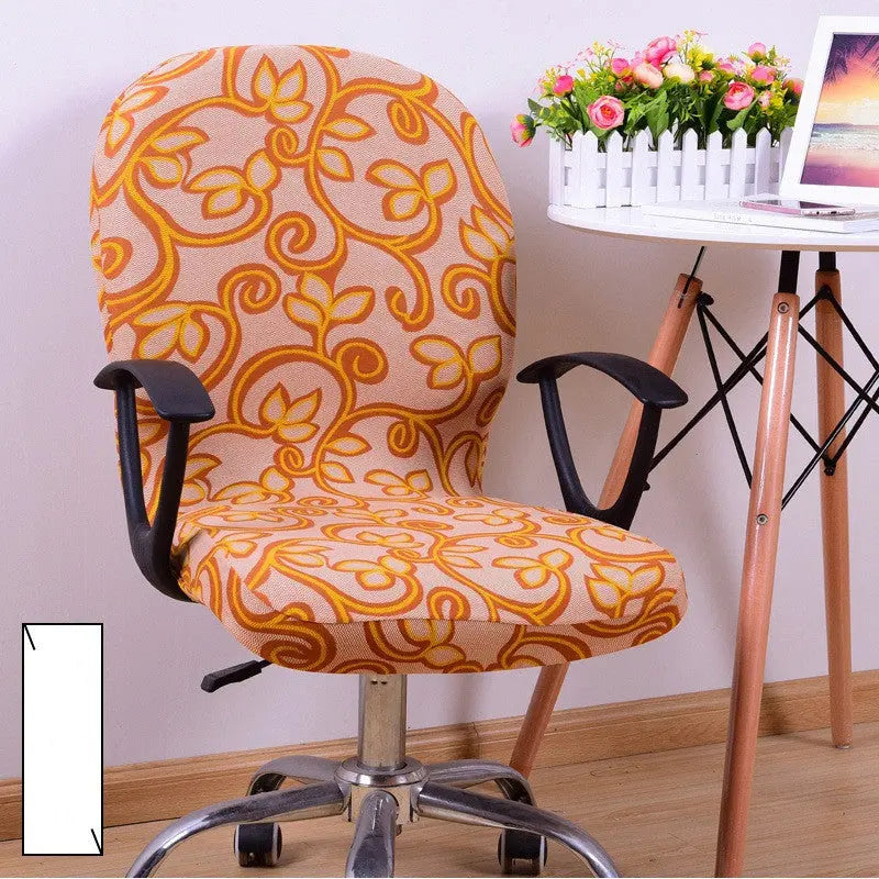 Housse de Chaise Moderne SWIVELA Beige Printing-Default
