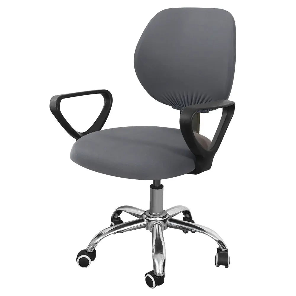 Housse de Chaise Élastique LIVA Silver Gray-As shown in the figure