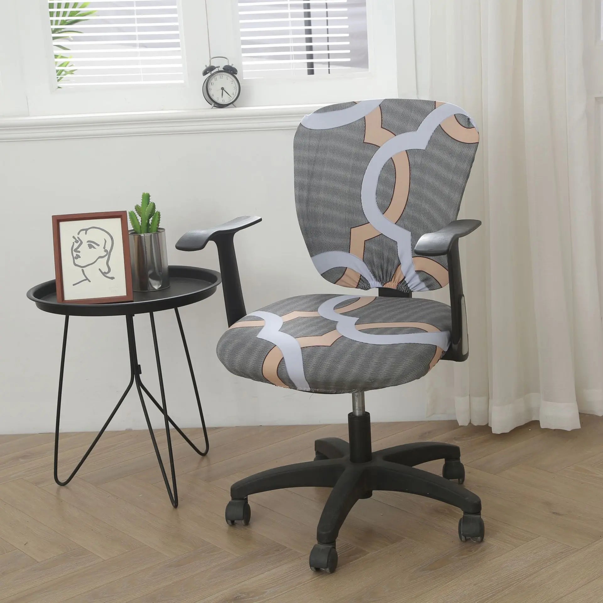 Housse de Chaise Élastique SMOOTH Creative Space-Split Universal