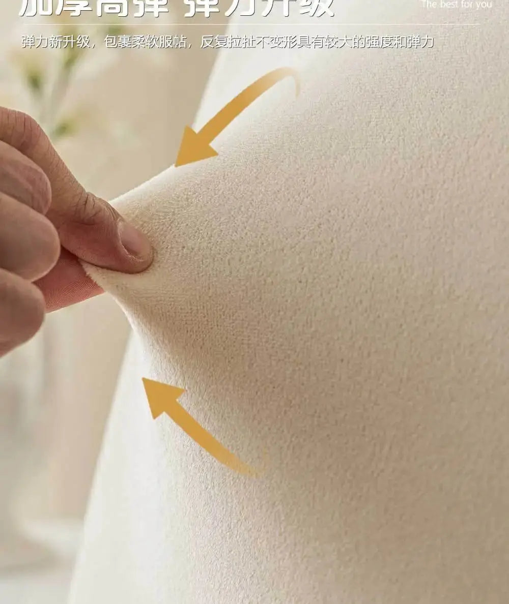 Housse de Chaise Velours Extensible VELINO Housse de France