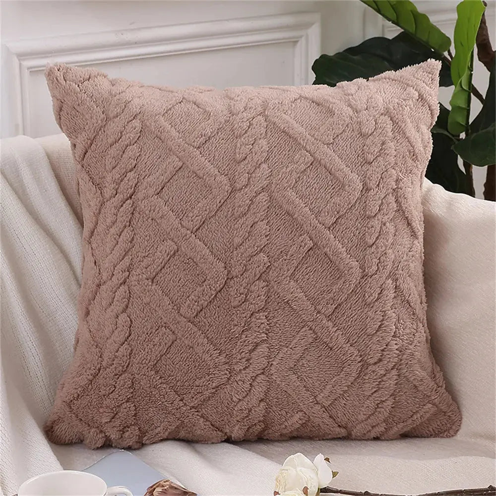 Housse de Coussin Coton Doux OLIVIO Housse de France
