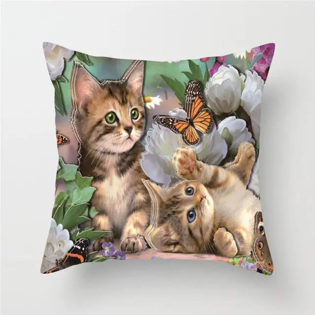 Housse de Coussin Décorative FELINO 11Style