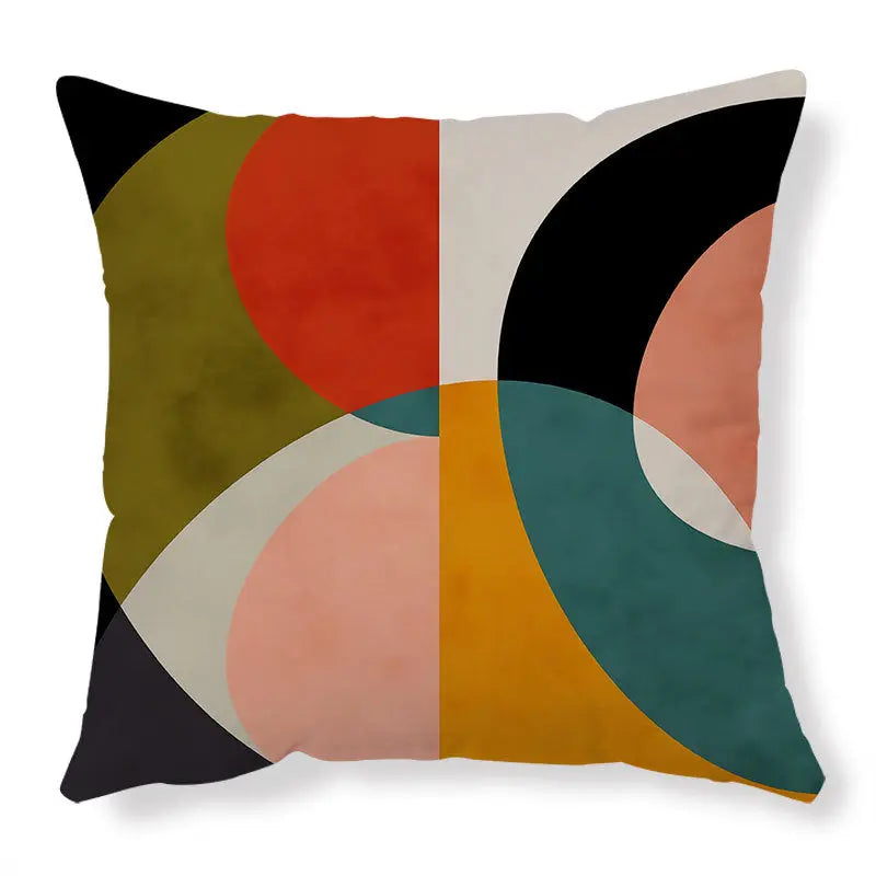 Housse de Coussin Géométrique SIMPLIX BZ32813 Color-45x45cm