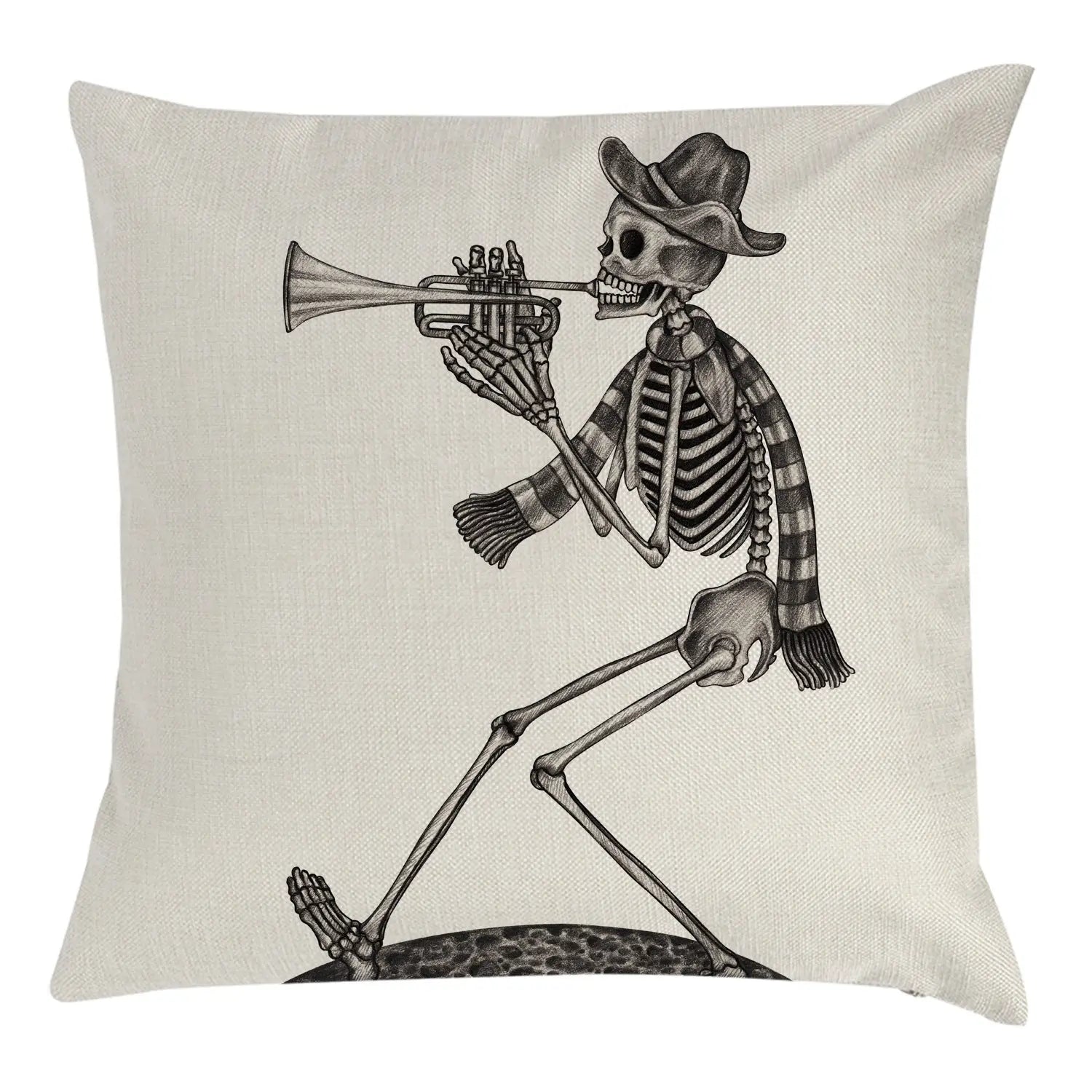 Housse de Coussin Halloween Festin SKLUM