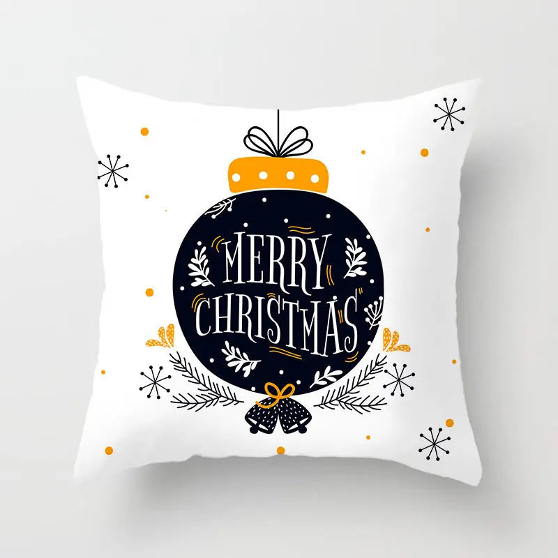 Housse de Coussin Noël JONTER SDBAISE3-Peach skin