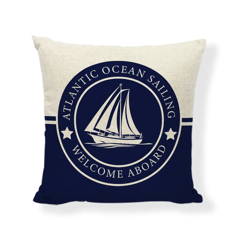 Housse de Coussin Océan LINNEX