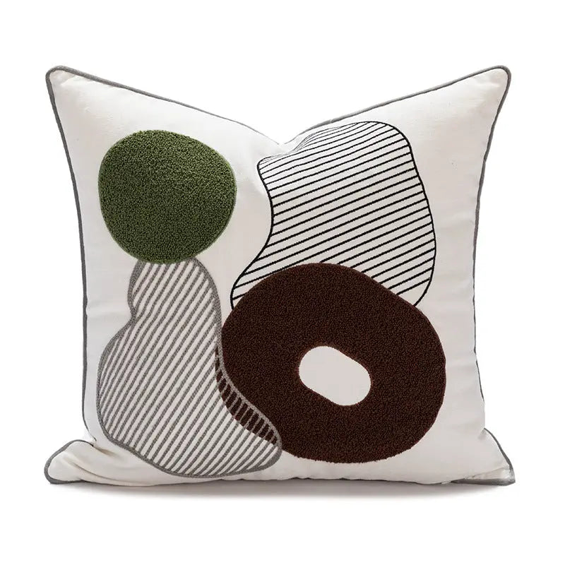 Housse de Coussin Tigre Nordic LIVOR Cookies Cream-45x45cm