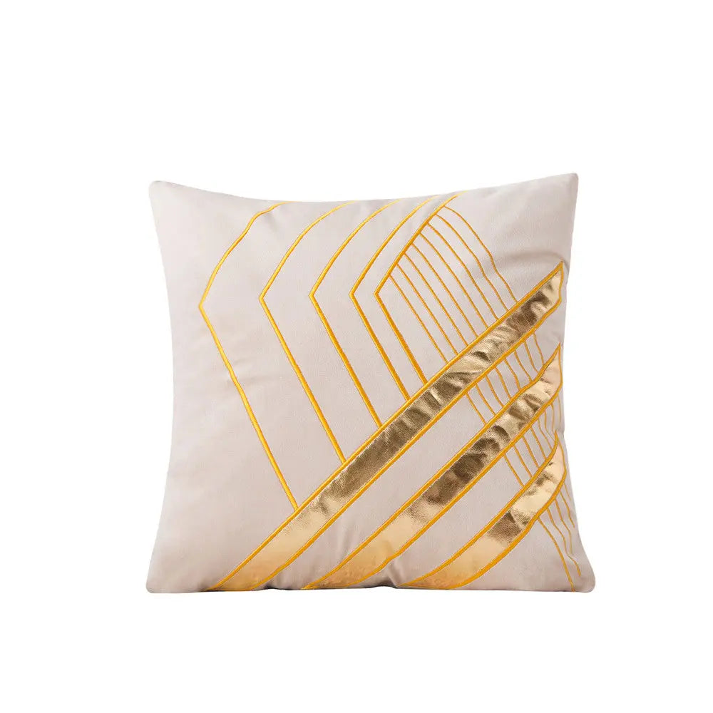 Housse de Coussin Velours Chic NAVI Khaki-45x45cm