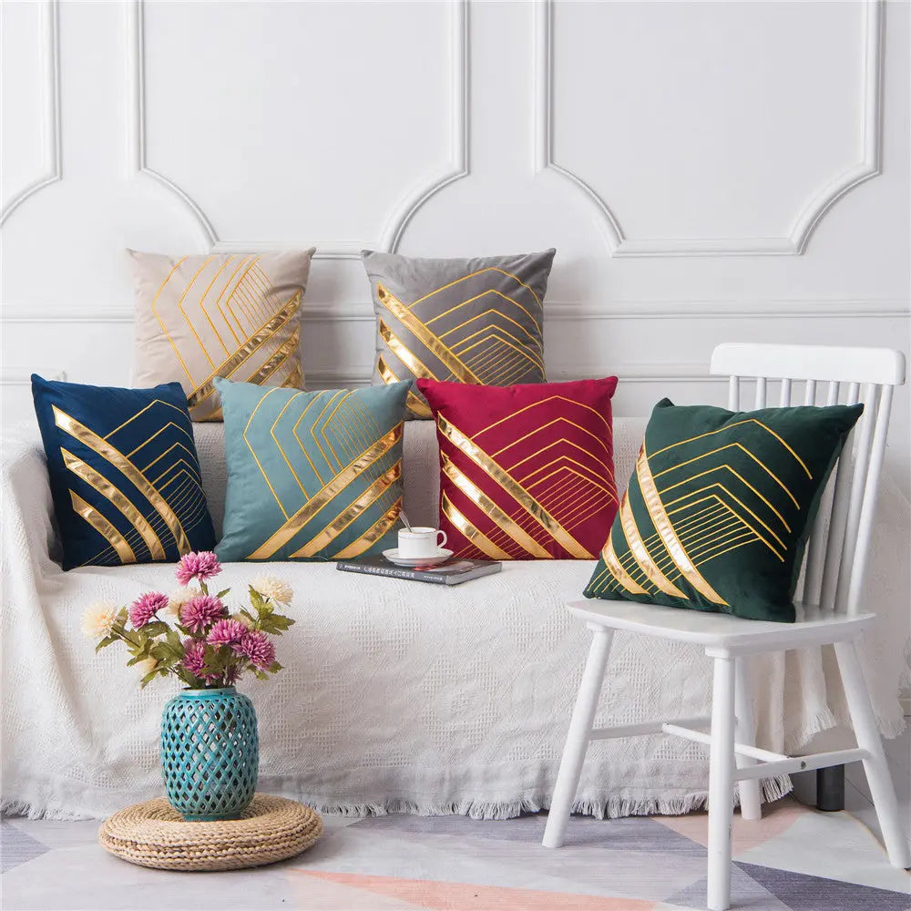 Housse de Coussin Velours SOLINA