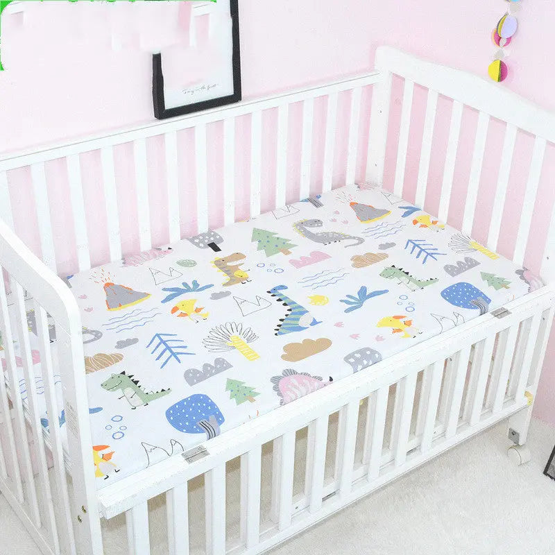 Housse de Matelas Coton Ampleluxe Mr. Dinosaur-130x70cm