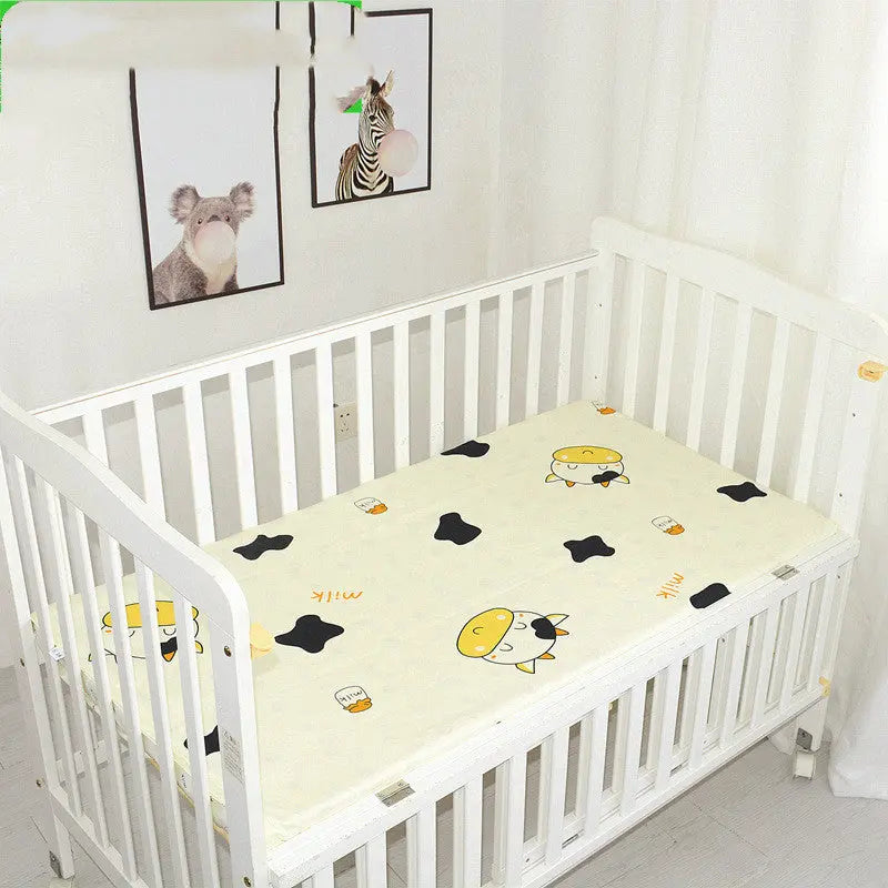 Housse de Matelas Coton Ampleluxe Little cow-130x70cm