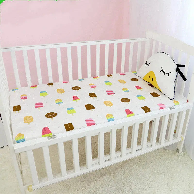 Housse de Matelas Coton Ampleluxe Small ice cream-130x70cm