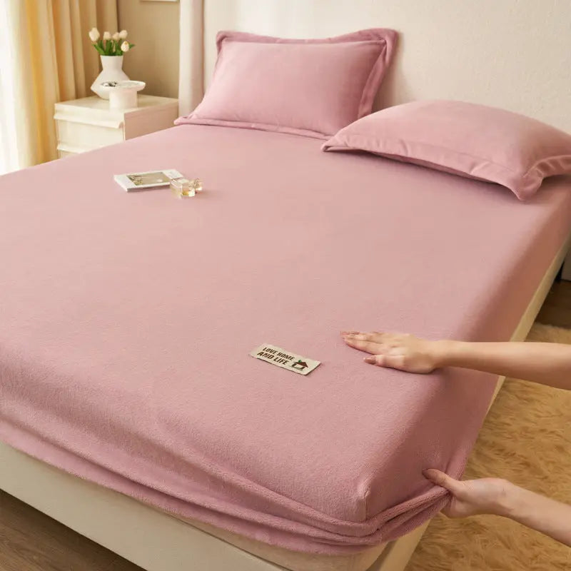 Housse de Matelas Moderne MilkFLUX Milk Fiber Bean Lotus Root-150x200cm Three piece set