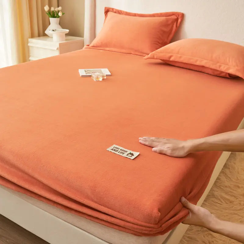 Housse de Matelas Moderne MilkFLUX Milk Fiber Orange-180x200cm Three piece set
