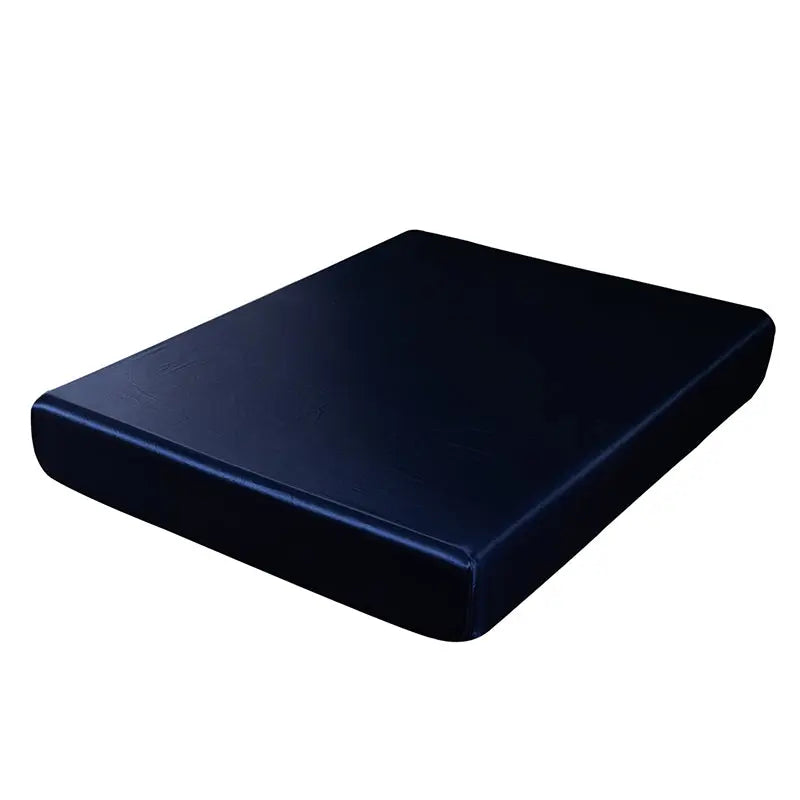 Housse de Matelas Moderne PROTEA Navy Blue-Fitted sheet 180cmx200cm