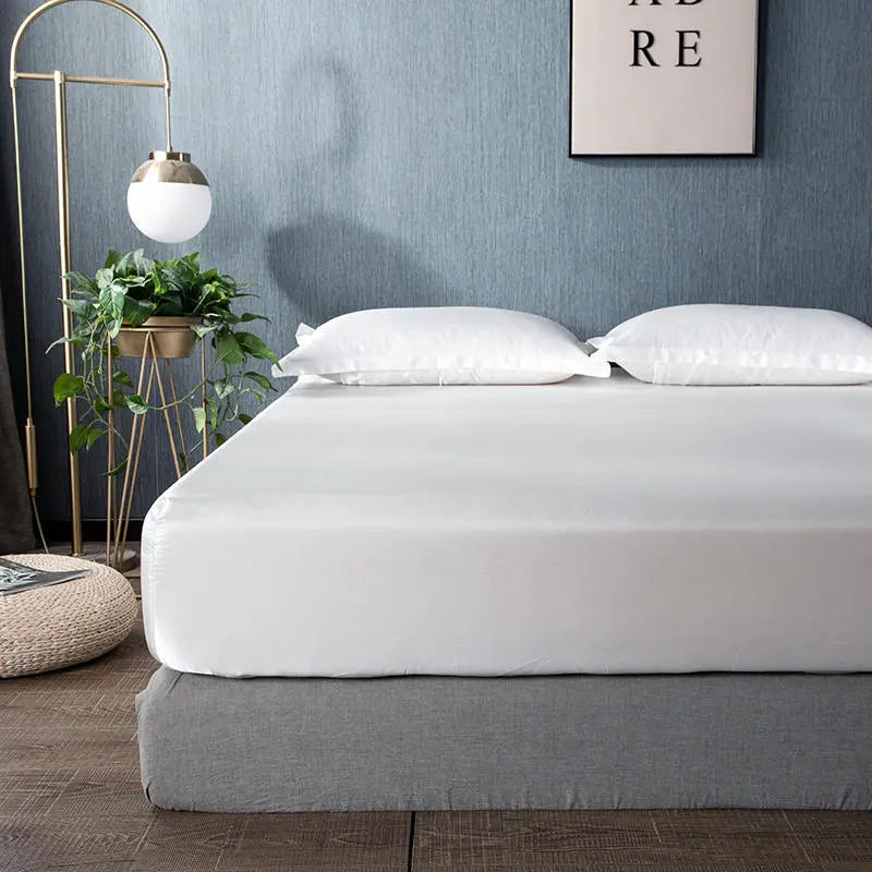 Housse de Matelas Polyester Moderne PROTECTIO White-120X200cm