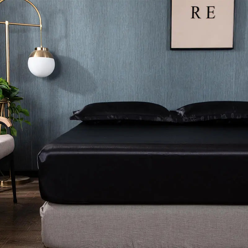 Housse de Matelas Polyester Moderne PROTECTIO Black-120X200cm