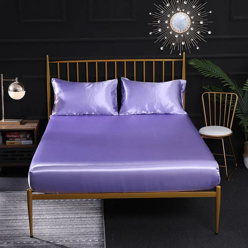 Housse de Matelas Soie Quilting SERENA Blue snow-138x190x35cm