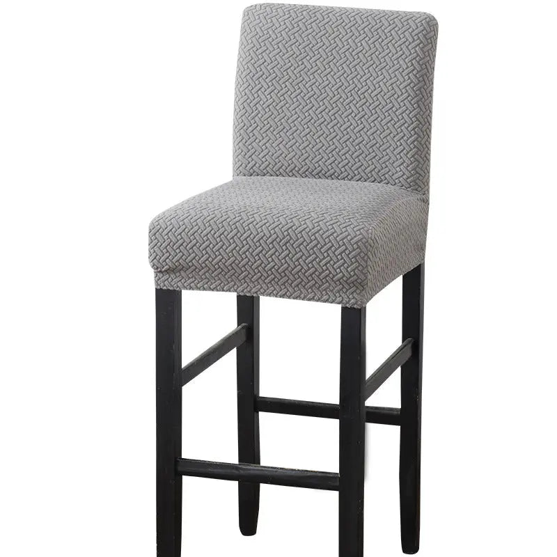 Housse de Tabouret Extensible VELTAN Grey-39x35CM