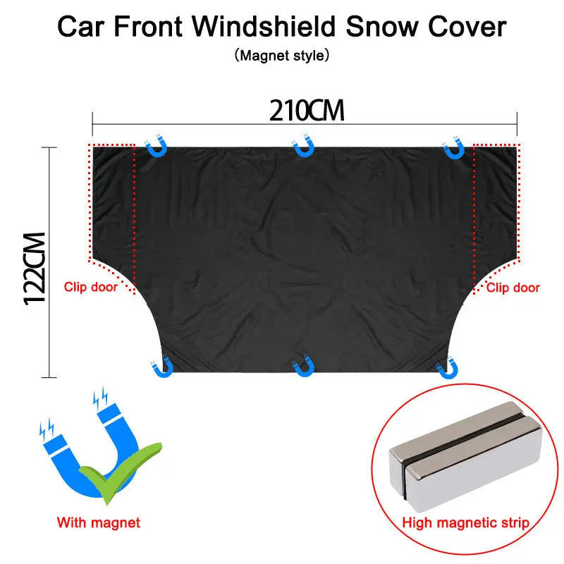 Housse de Voiture Magnétique NEVAR Front Cover-1pc