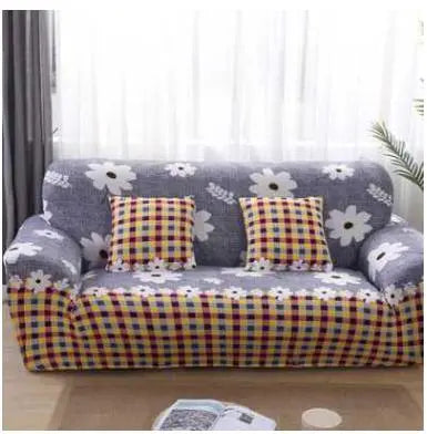 Housse de canapé Moderne MINISTYL Blossoming-Single and two pillows