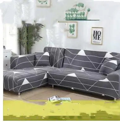 Housse de canapé Moderne MINISTYL Grey space-Single and two pillows