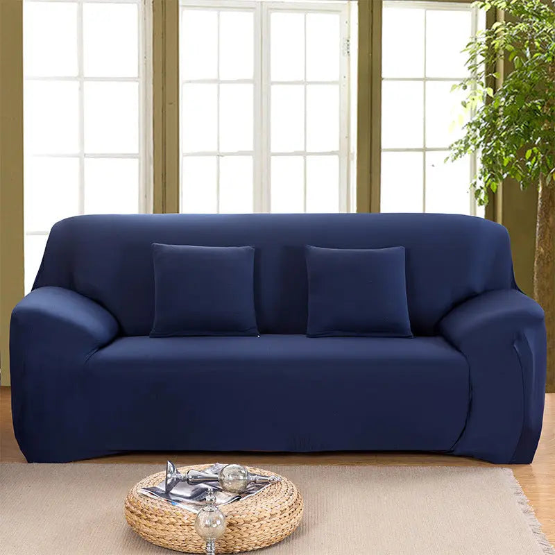 Housse de canapé Moderne MINISTYL Navy-Double and two pillows