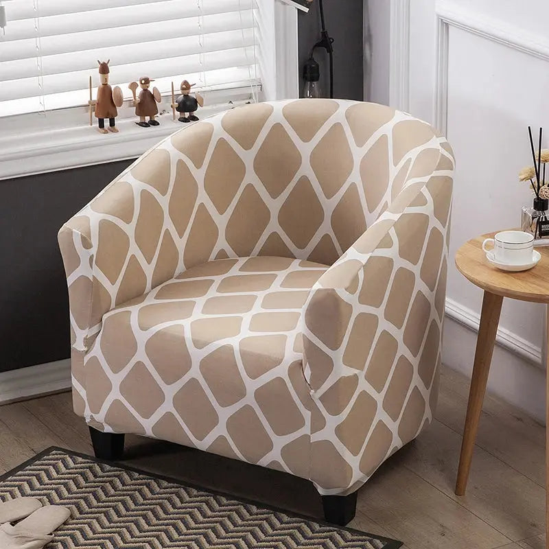 Housse Fauteuil Club Floral VELUNA