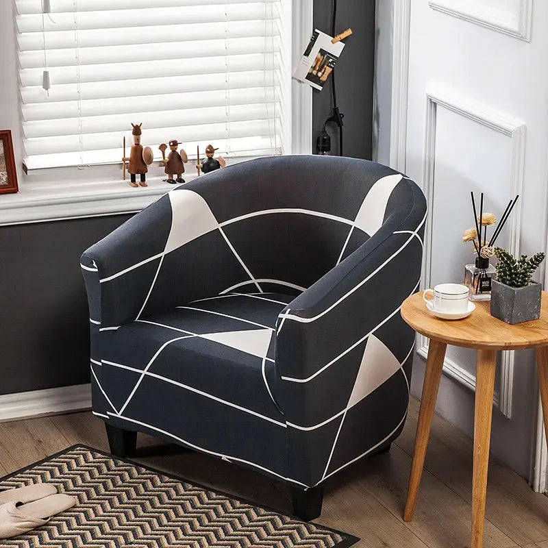 Housse Fauteuil Club Floral VELUNA
