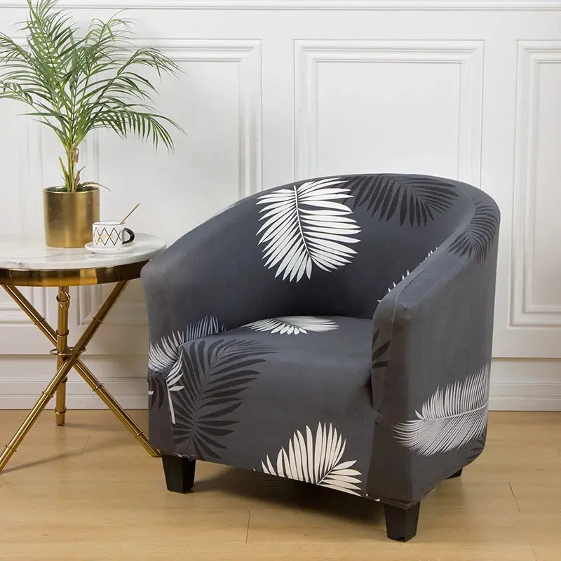 Housse Fauteuil Club Floral VELUNA