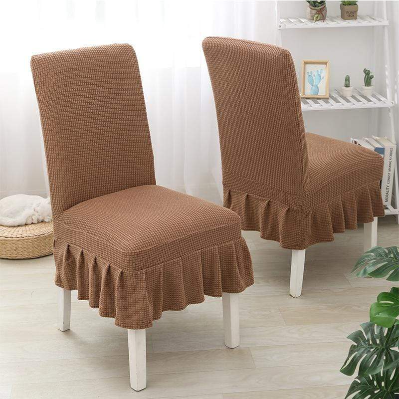 Housse de chaise de style nordique en une pièce extensible - Housse De France